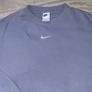 Nike Men's Lavender Crewneck Sweater